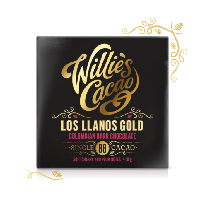 Шоколад Colombian Gold, Los Llanos, черный, 88%, 50 гр.